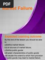 IGCSE Market Failure