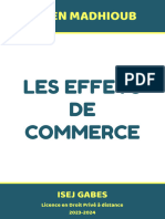 Les Effets de Commerce - Faten Madhioub