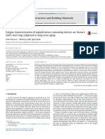 Fatigue Characterization of Asphalt Mixes Containing Electric Arc Furnace (EAF) Steel Slag Subjected To Long Term Aging