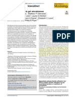 Glycan Processing in Gut Microbiomes