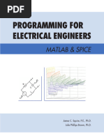 Programming For Electrical Engineers - MATLAB and Spice