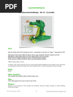 No 13 Crocodilepdfpattern