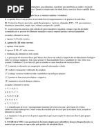 Questionário para Estudo