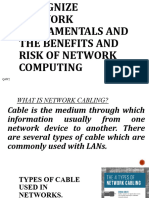 Q3W5Recognize Network Fundamentals and The Benefits and Risk