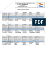 Horario de Secundaria y Media