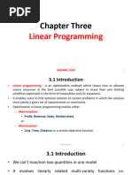 Linear Programming