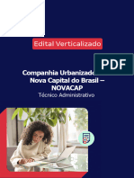 Companhia Urbanizadora Da Nova Capital Do Brasil - Novacap: Técnico Administrativo