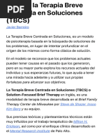 Terapia Breve Centrada en Soluciones (TBCS) - Barreiro Psicología Blog