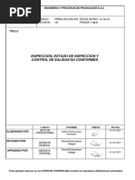 Procedimiento de Control de Calidad Del Servicio Ingepro