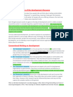 Lec 8. Definitions of Development and Underdevelopment