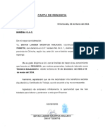 Carta de Renuncia - 2024