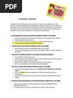 Comunicado Actividades 1° Bimestre