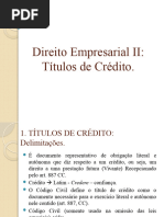 Direito Empresarial II