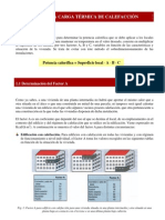 Carga Termica Calefaccion