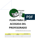 00 Plan de Acogida para El Profesorado