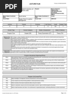 LecturePlan MB301 22BAT-622