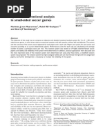 System For Notational Analysis in Small-Sided Socc