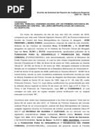 Escrito de Solicitud de Fijación de Audiencia Especial