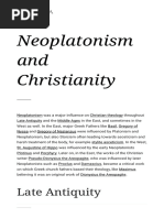 Neoplatonism and Christianity