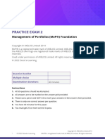 MoP Practice Exam 2 - Question Booklet