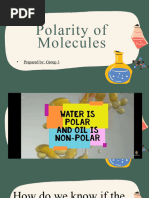 Polarity of Molecules 3