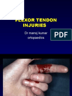 Flexor Tendon Injuries: DR Manoj Kumar Ortopaedics