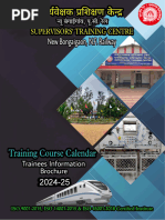 STC Training Calendar 2024-25