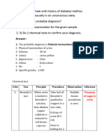 URINE EXMN With Answers