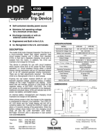 Time Mark - 410D 40J - 410D 80J - Auto Charged Capacitor Trip Device