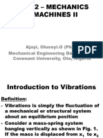 MCE322 - MECHANICS OF MACHINES II Lecture 1-4