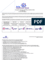 Asia Healthcare Week 2024 - Preliminary Combined Agenda (Main Stage & Theatres)