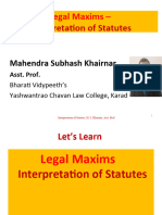 Legal Maxims Ios