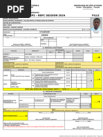 Fiche D'eps Filles