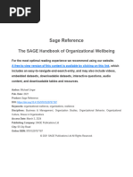 Organizational Resilience Complex, Multisystemic Processes During Periods of Stress - SAGE11ch