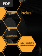 Indus Conveyor Belt Brochure-Catalouge