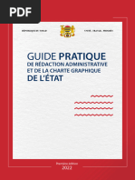 Guide Pratique de Rédaction Administrative Et de de Charte Graphique de L'etat Du Tchad - 230823 - 190003