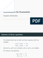 3.2 Gaussian Elimination Slides