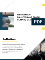 Environment Pollution and Global Climatic Change