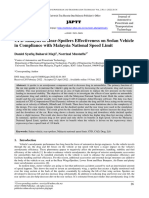 CFD Analysis of Rear-Spoilers Effectiveness On Sedan Vehicle in Compliance With Malaysia National Speed Limit