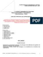 1 MANAGEMENT Fondamental S2 SUPPORT DE COURS 2023 2024 - 240312 - 173211