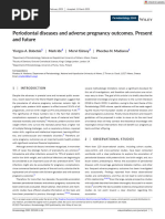 Periodontology 2000 - 2023 - Bobetsis - Periodontal Diseases and Adverse Pregnancy Outcomes Present and Future