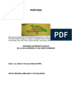 Actualización Regs. Geomorfológicas, 2020