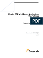 Kinetis SDK v.1.3 Demo Applications User's Guide