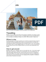 A Travel Guide-Reading Practise HWK