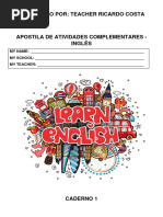 Apostila de Atividades Complementares - Inglês