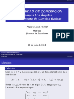 Matrices y Sistemas de Ecuaciones