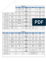 Horarios Oficiales 2024