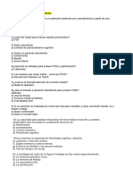 Multiple Choice 2do Parcial Neuropsicologia