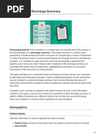 How To Write A Discharge Summary