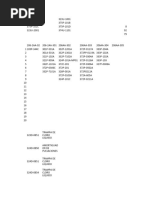 Lista de Motores en Subestacion 206